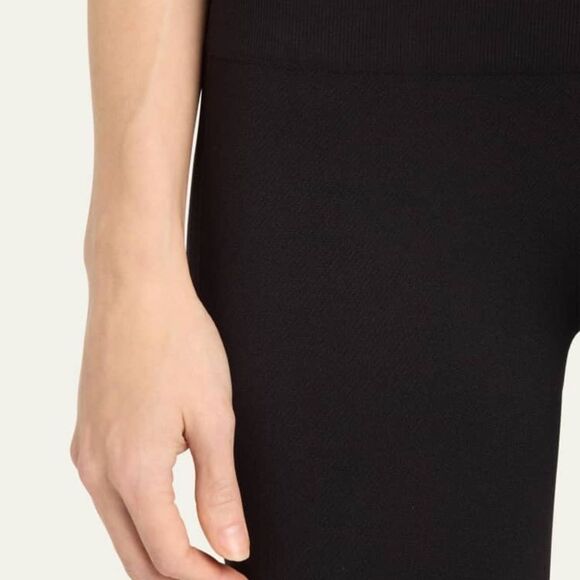 SPANX Look At Me Now Cropped‎ EcoCare Leggings size L Black NWT in packaging - Picture 5 of 8